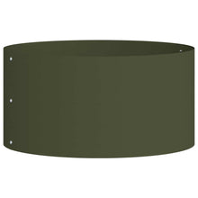 Plantenring Olijf Groen 40 x 40 x 20 cm Koudgewalst staal