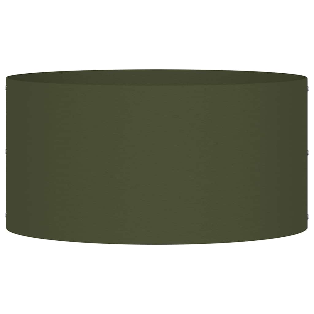 Plantenring Olijf Groen 40 x 40 x 20 cm Koudgewalst staal