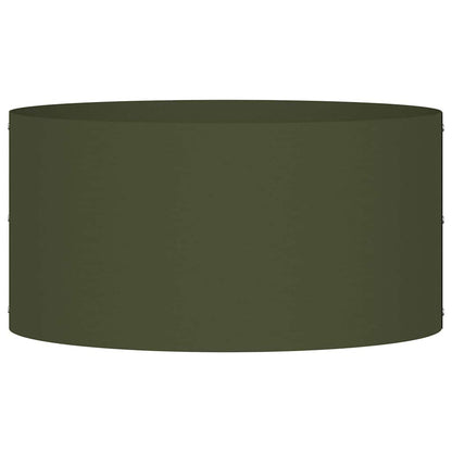 Plantenring Olijf Groen 40 x 40 x 20 cm Koudgewalst staal