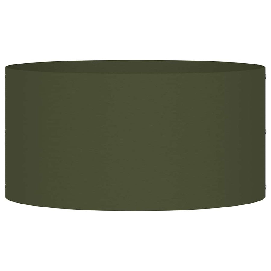 Plantenring Olijf Groen 40 x 40 x 20 cm Koudgewalst staal