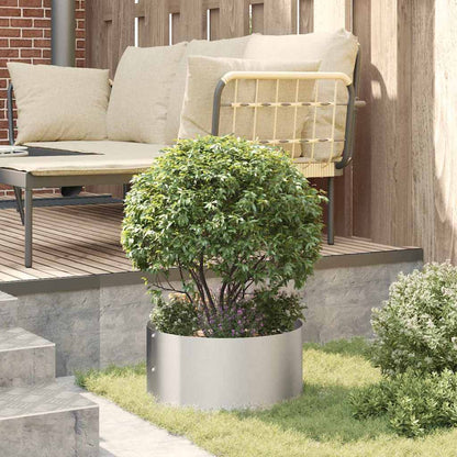 Plantenring 5 st Zilver 40 x 40 x 20 cm Roestvrij staal