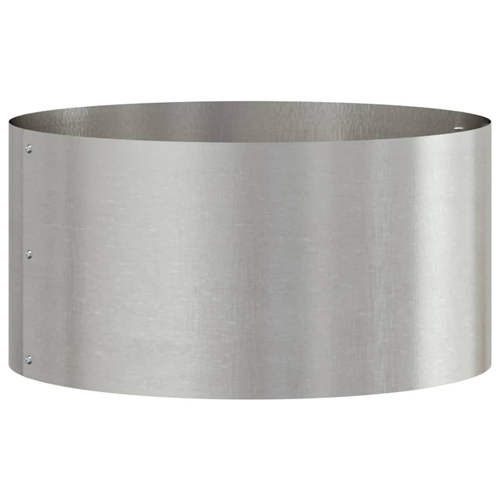 Plantenring 5 st Zilver 40 x 40 x 20 cm Roestvrij staal