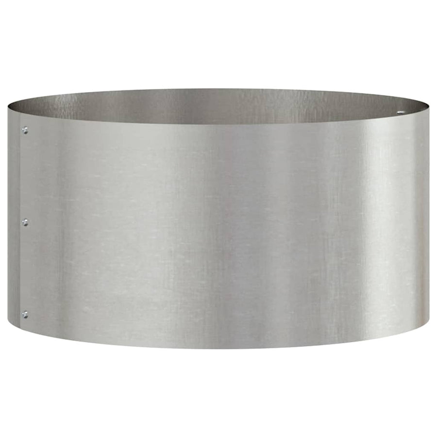 Plantenring 5 st Zilver 40 x 40 x 20 cm Roestvrij staal