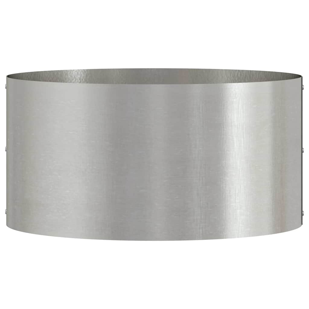 Plantenring 5 st Zilver 40 x 40 x 20 cm Roestvrij staal