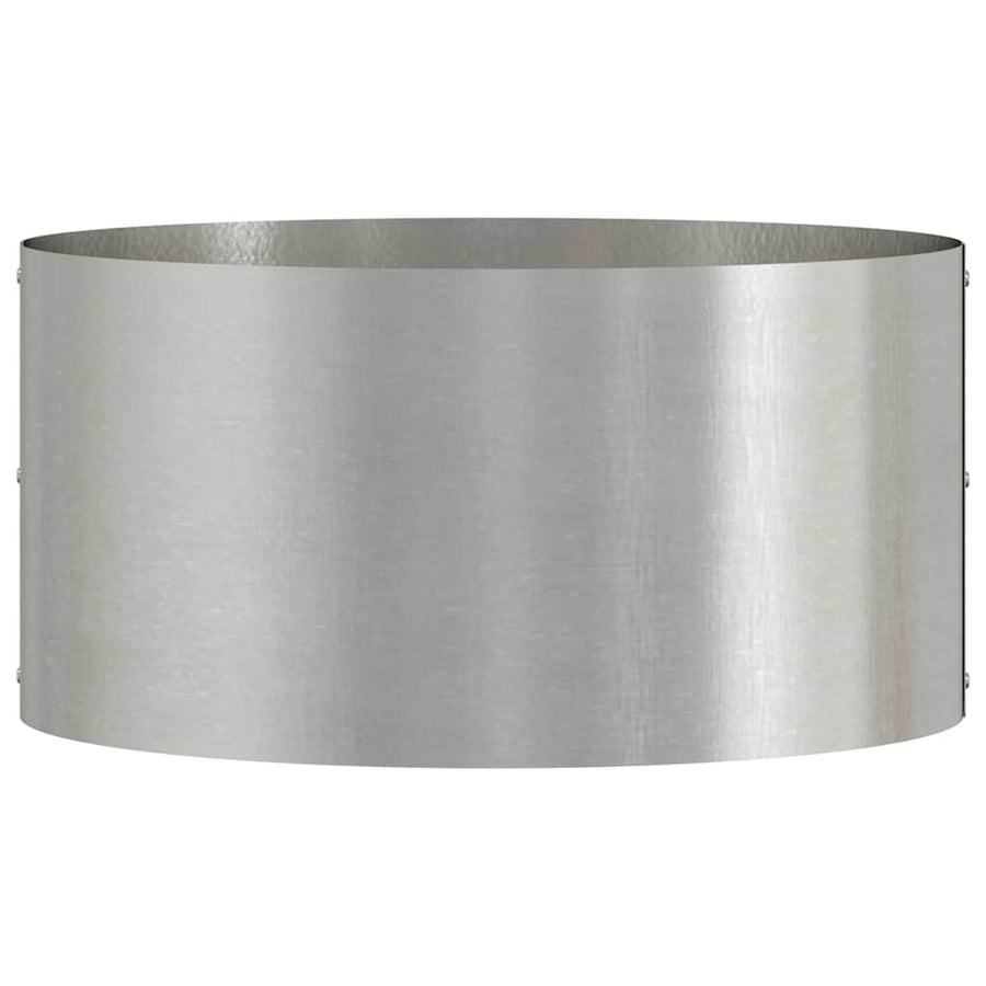 Plantenring 5 st Zilver 40 x 40 x 20 cm Roestvrij staal