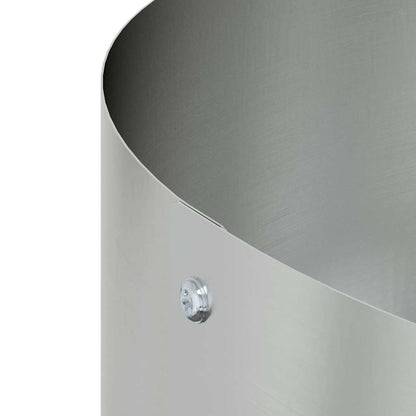 Plantenring 5 pcs Zilver 40 x 40 x 20 cm Gegalvaniseerd staal