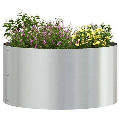 Plantenring 5 pcs Zilver 40 x 40 x 20 cm Gegalvaniseerd staal