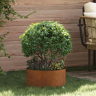 Plant Ring Brown 40 x 40 x 20 cm Corten Steel