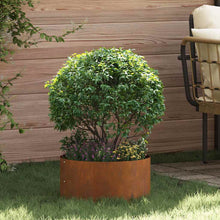 Tuinplanter 40x40x20 cm Cortenstaal