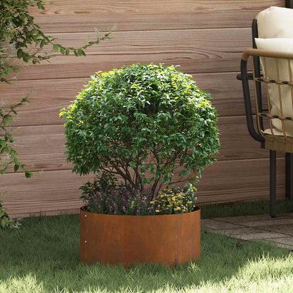 Tuinplanter 40x40x20 cm Cortenstaal