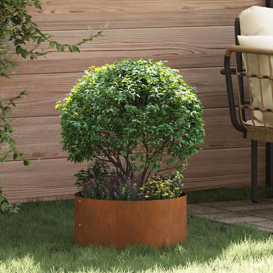 Tuinplanter 40x40x20 cm Cortenstaal