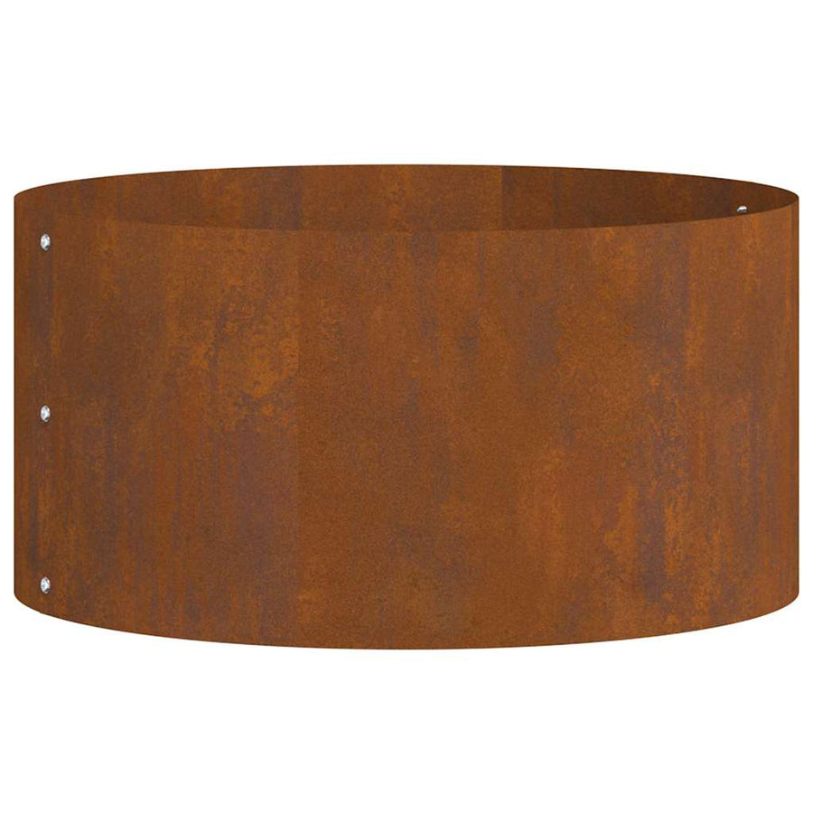 Tuinplanter 40x40x20 cm Cortenstaal