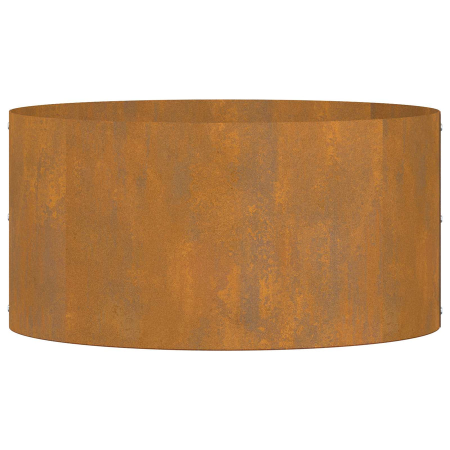 Plantenring 5 pcs Bruin 40 x 40 x 20 cm Cortenstaal