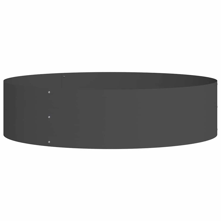 Plantenring 5 st Zwart 80 x 80 x 20 cm Koudgewalst staal