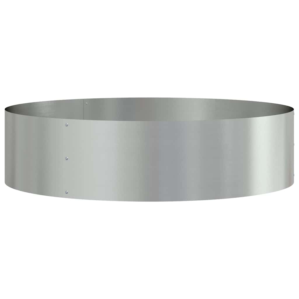 Plantenring 5 st Zilver 80 x 80 x 20 cm Gegalvaniseerd staal