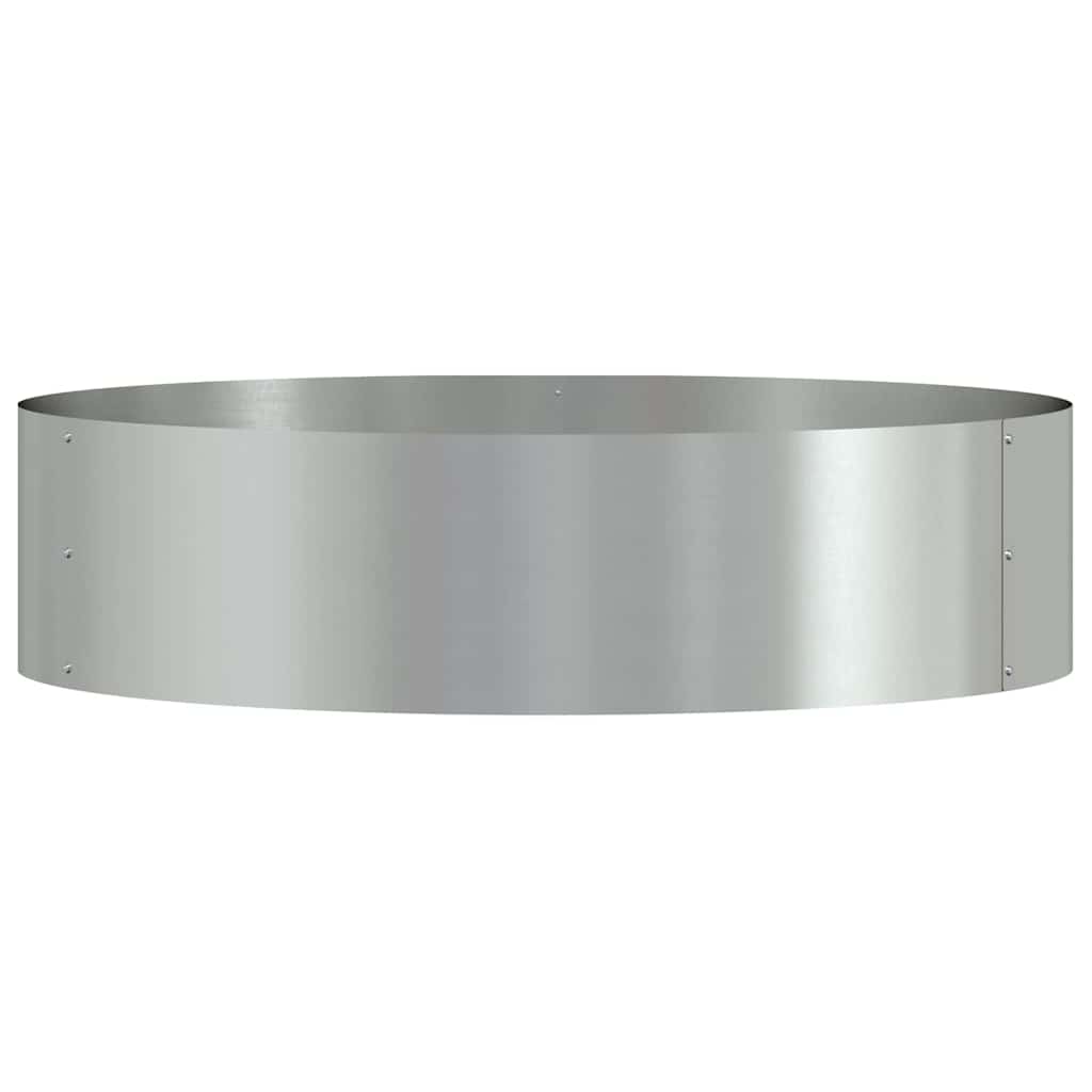 Plantenring 5 st Zilver 80 x 80 x 20 cm Gegalvaniseerd staal