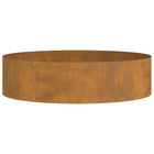 Plantenring 80x80x20 cm cortenstaal