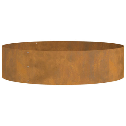 Plantenring Bruin 80 x 80 x 20 cm Cortenstaal