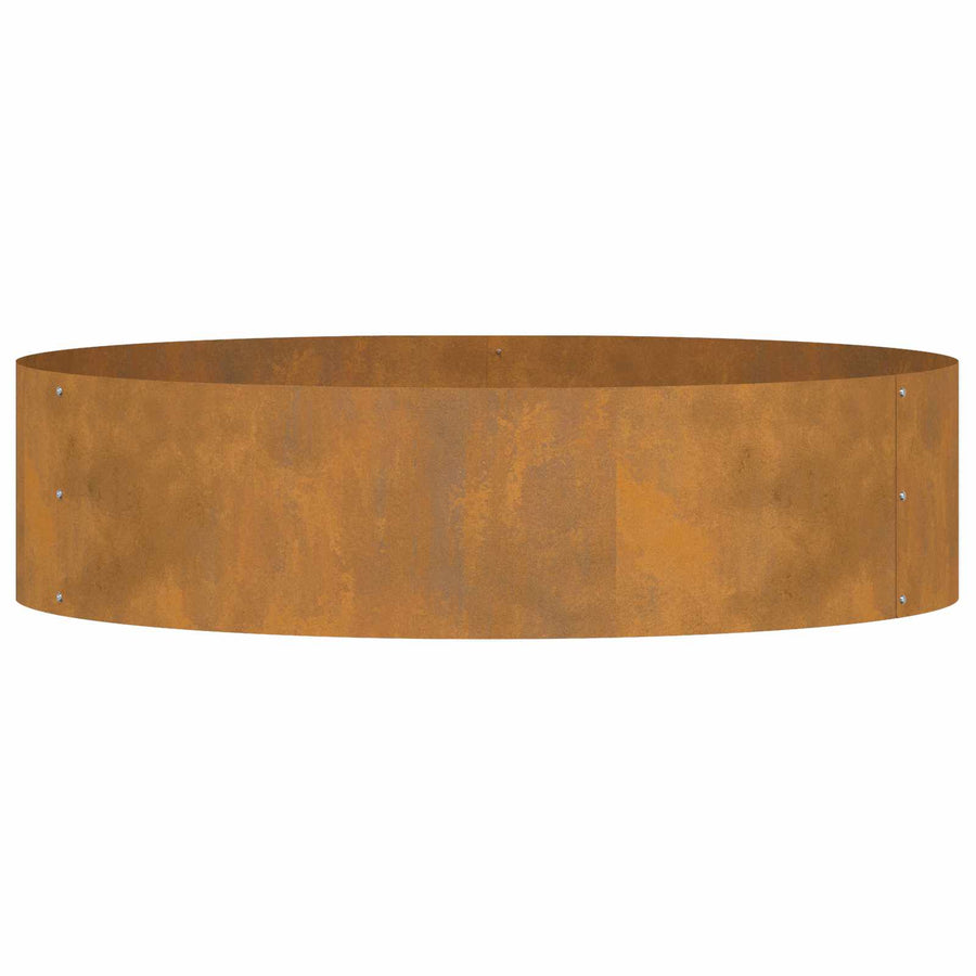 Plantenring Bruin 80 x 80 x 20 cm Cortenstaal