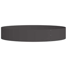Plantenring Zwart 120 x 120 x 20 cm Koudgewalst staal