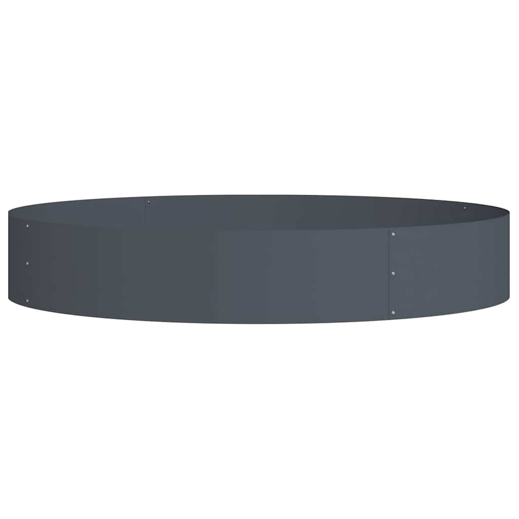 Plantenring 5 pcs Antraciet 120 x 120 x 20 cm Koudgewalst staal