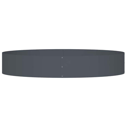 Plantenring 5 pcs Antraciet 120 x 120 x 20 cm Koudgewalst staal