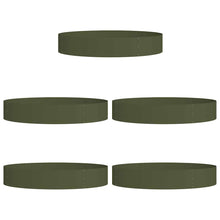 Plantenring 5 pcs Olijf Groen 120 x 120 x 20 cm