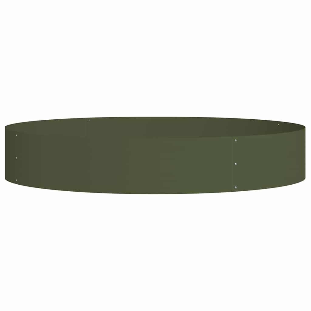 Plantenring 5 pcs Olijf Groen 120 x 120 x 20 cm