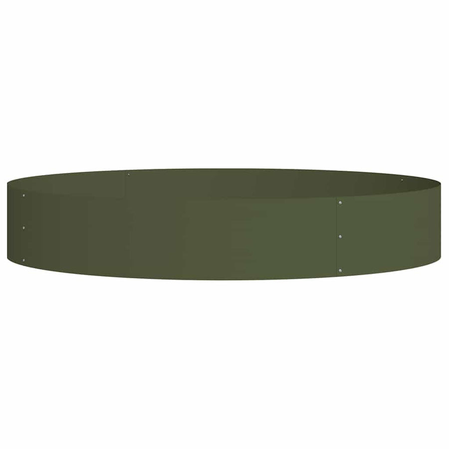 Plantenring 5 pcs Olijf Groen 120 x 120 x 20 cm
