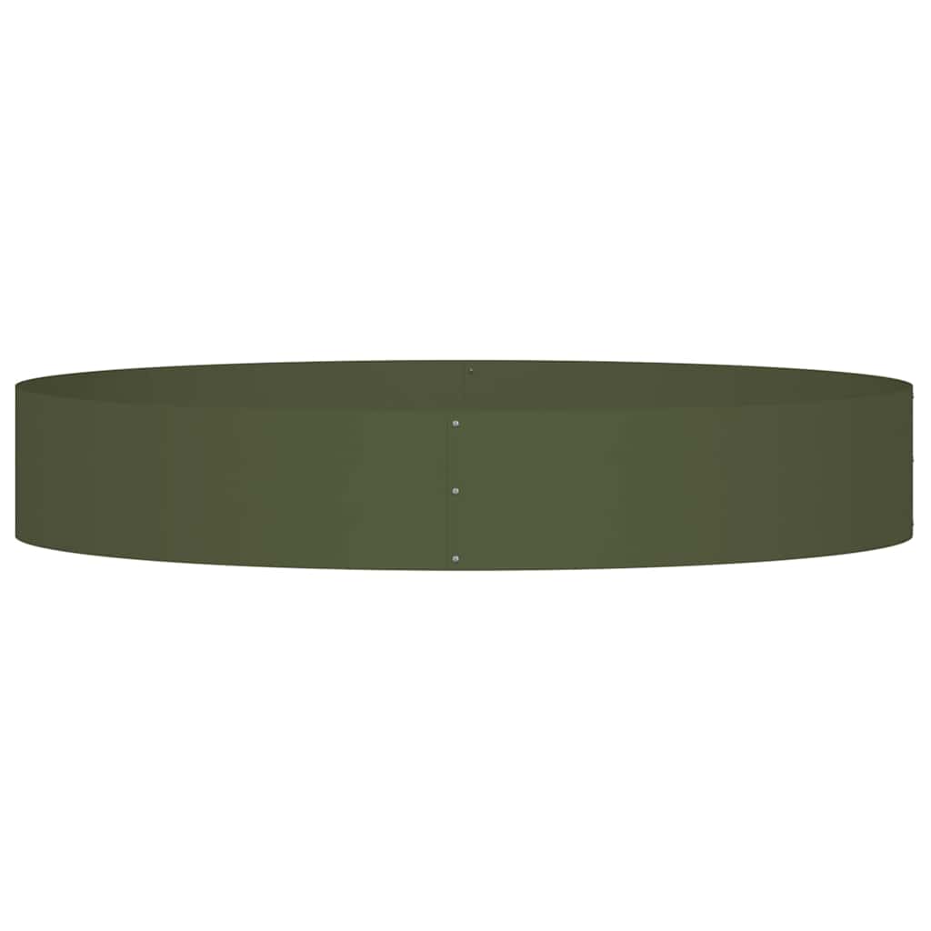 Plantenring 5 pcs Olijf Groen 120 x 120 x 20 cm