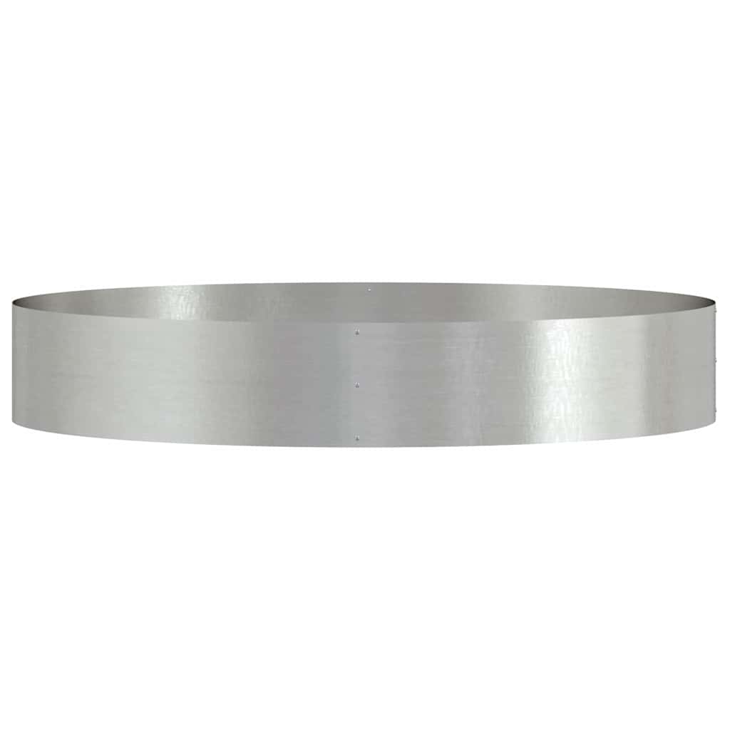 Plantenring Zilver 120 x 120 x 20 cm Roestvrij staal