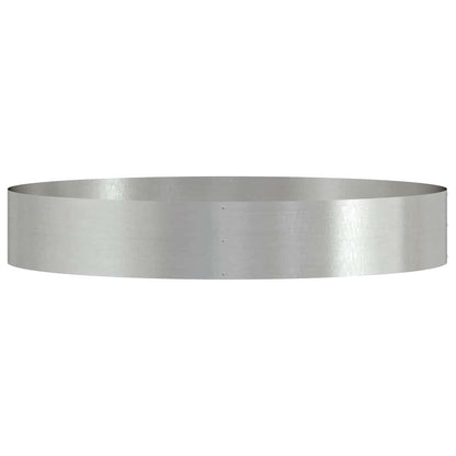 Plantenring 5 st Zilver 120 x 120 x 20 cm Roestvrij staal
