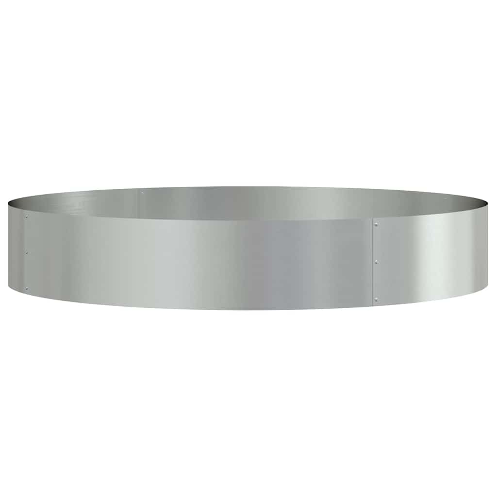 Plantenring Zilver 120 x 120 x 20 cm Gegalvaniseerd staal