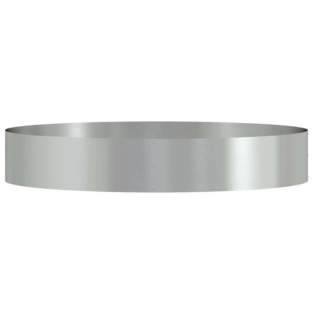 Plantenring Zilver 120 x 120 x 20 cm Gegalvaniseerd staal