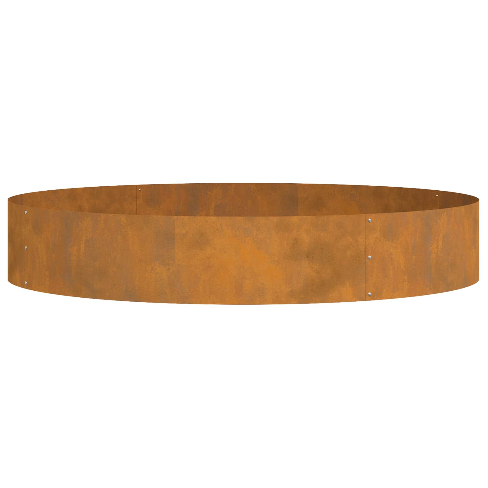 Plantenring Bruin 120 x 120 x 20 cm Cortenstaal