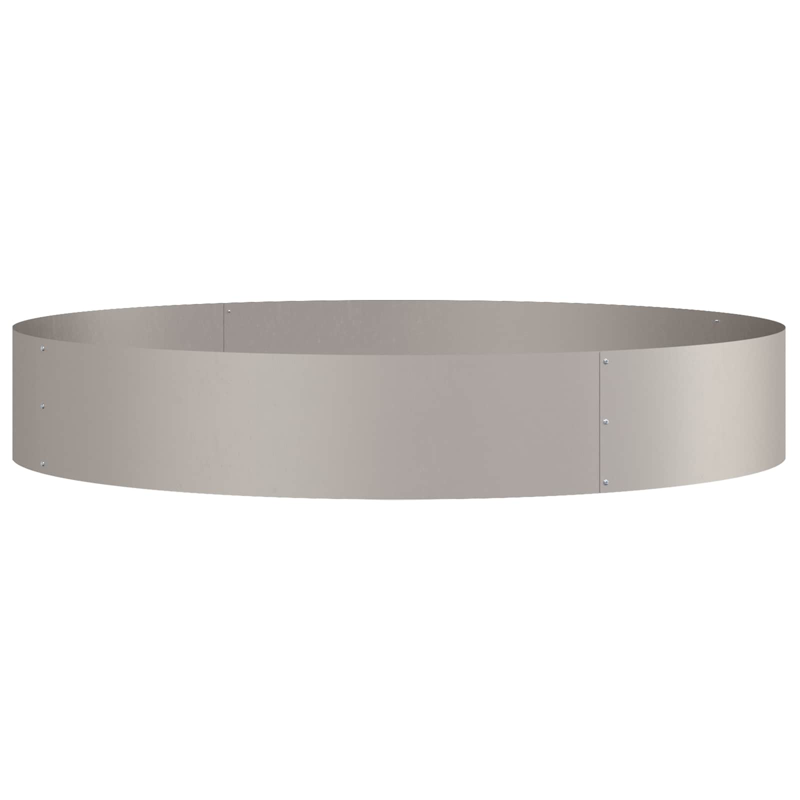 Plantenring Bruin 120 x 120 x 20 cm Cortenstaal