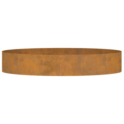 Plantenring Bruin 120 x 120 x 20 cm Cortenstaal