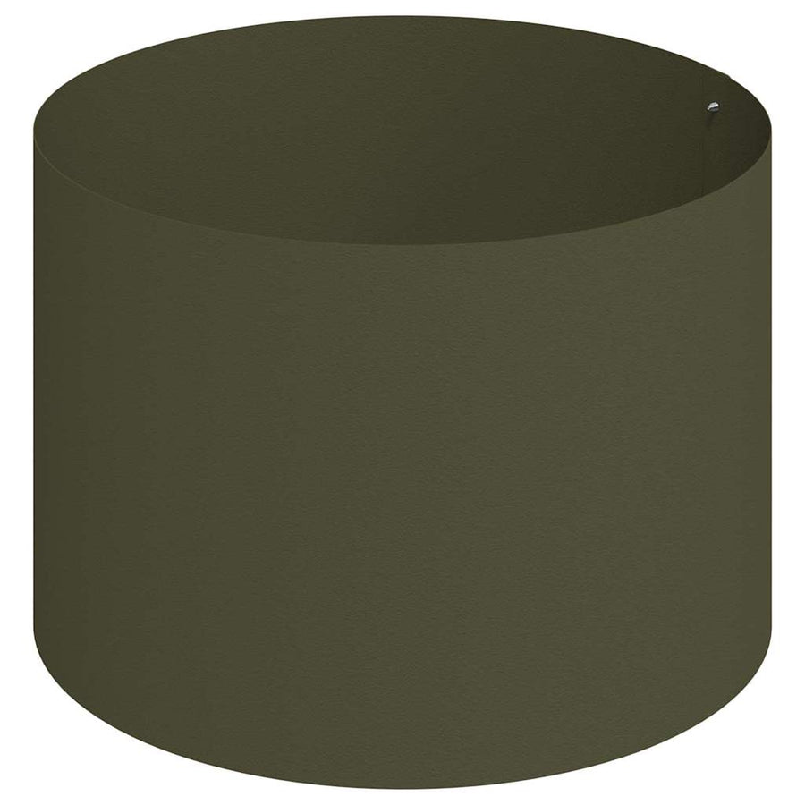 Tuin Bloempot Olijf Groen 90 x 90 x 20 cm Koudgewalst staal