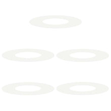 geschikt voor platte boomringen 5 pcs Wit Ø30 / 60 cm Staal