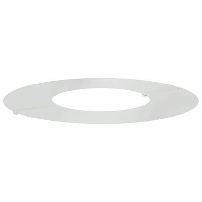 geschikt voor platte boomring Zilver Ø30 / 60 cm