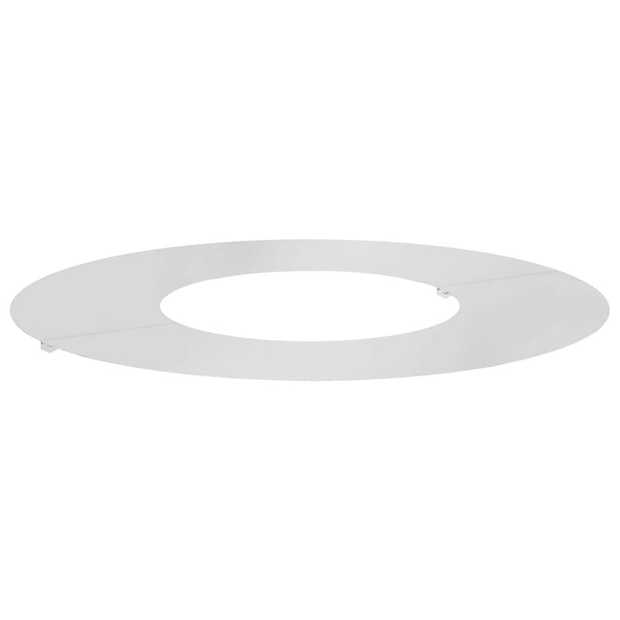 geschikt voor platte boomring Zilver Ø30 / 60 cm