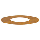 suitable for flat tree ring Brown Ø30 / 60 cm Corten steel