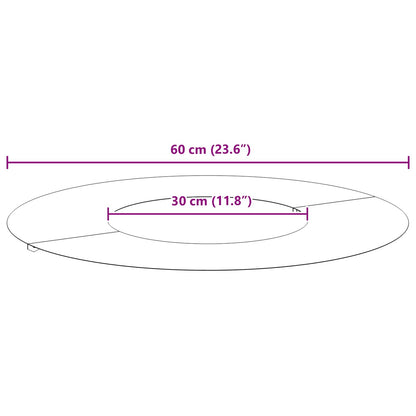 geschikt voor platte boomringen 5 pcs Bruin Ø30 / 60 cm
