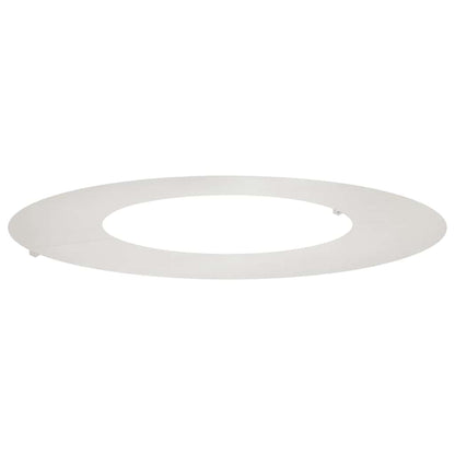 geschikt voor platte boomring Zilver Ø40 / 70 cm Roestvrij staal