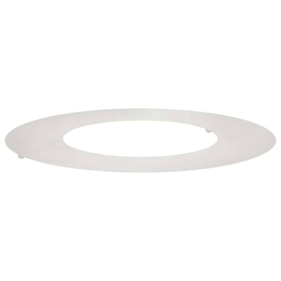 geschikt voor platte boomring Zilver Ø40 / 70 cm Roestvrij staal
