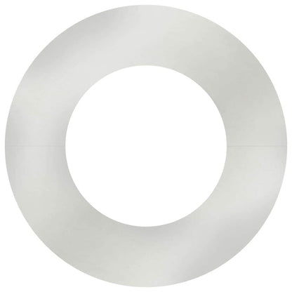 geschikt voor platte boomring Zilver Ø40 / 70 cm Roestvrij staal