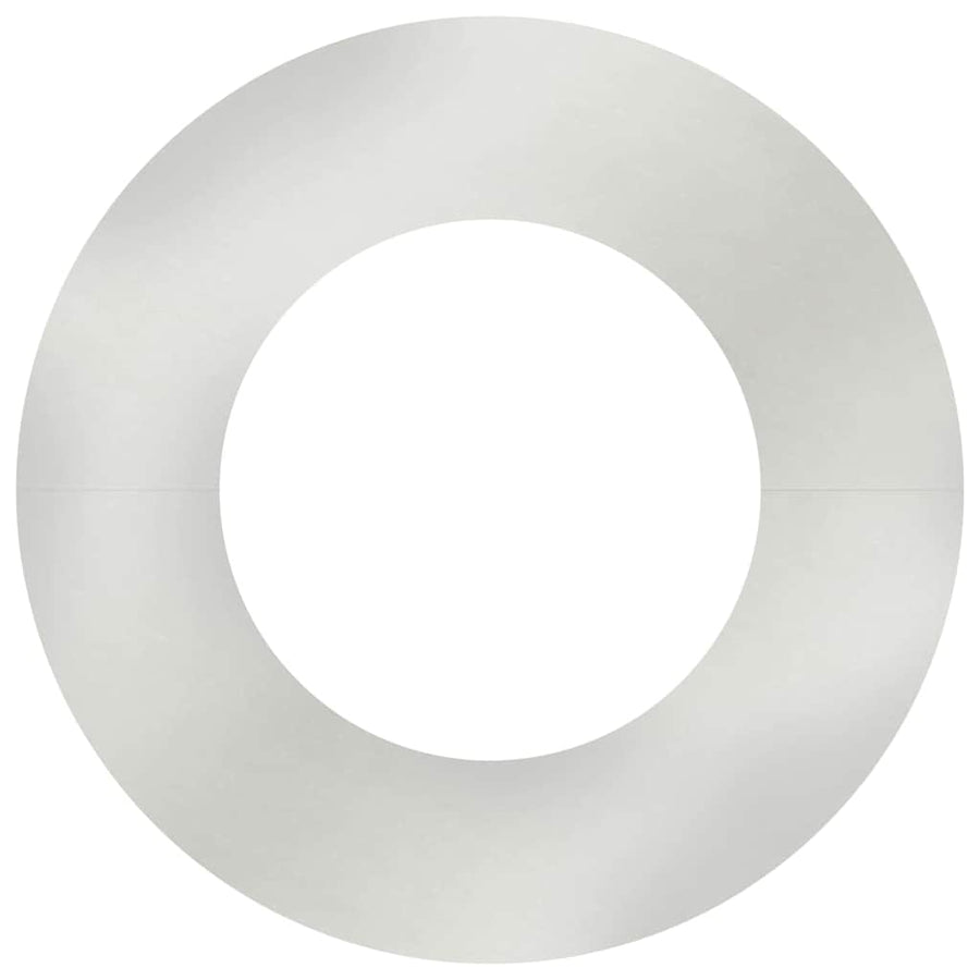 geschikt voor platte boomring Zilver Ø40 / 70 cm Roestvrij staal