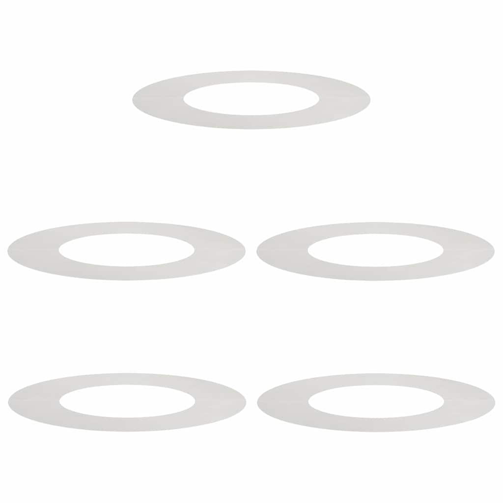 geschikt voor platte boomringen 5 pcs Zilver Ø40 / 70 cm