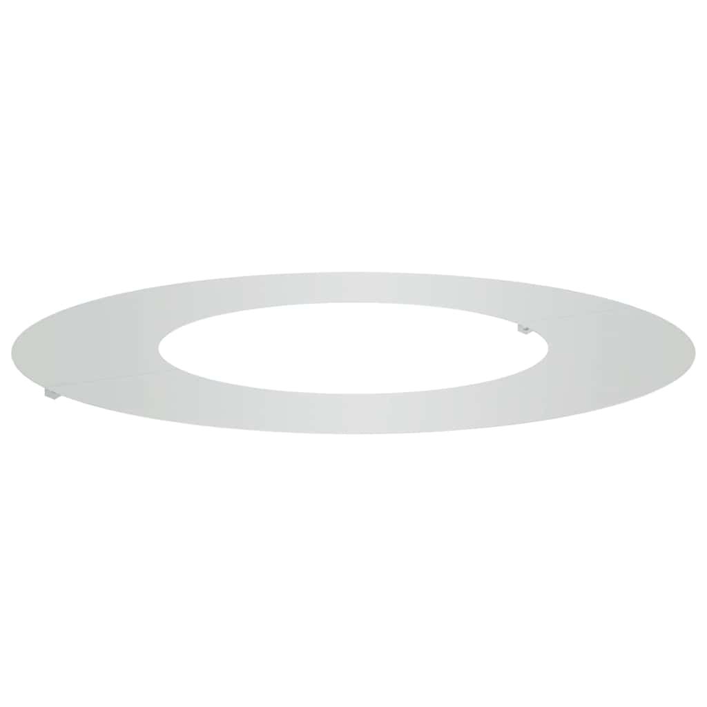 geschikt voor platte boomring Zilver Ø40 / 70 cm