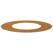 Boomring 70x70 cm cortenstaal bruin